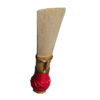 Rieger Red 1a bassoon Reed on white background