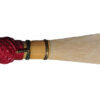 Rimpl Dark Red 3 bassoon reed on white background