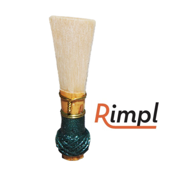 Rimpl Bassoon Reed - Green Binding, # 1A Shape