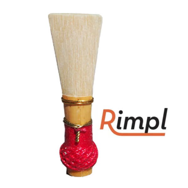 Rimpl Bassoon Reed - Red Binding, Rieger #1A Shape