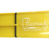 yellow reed guard on white background