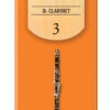 RCA2530 Clarinet Bflat Rico Orange box of 25