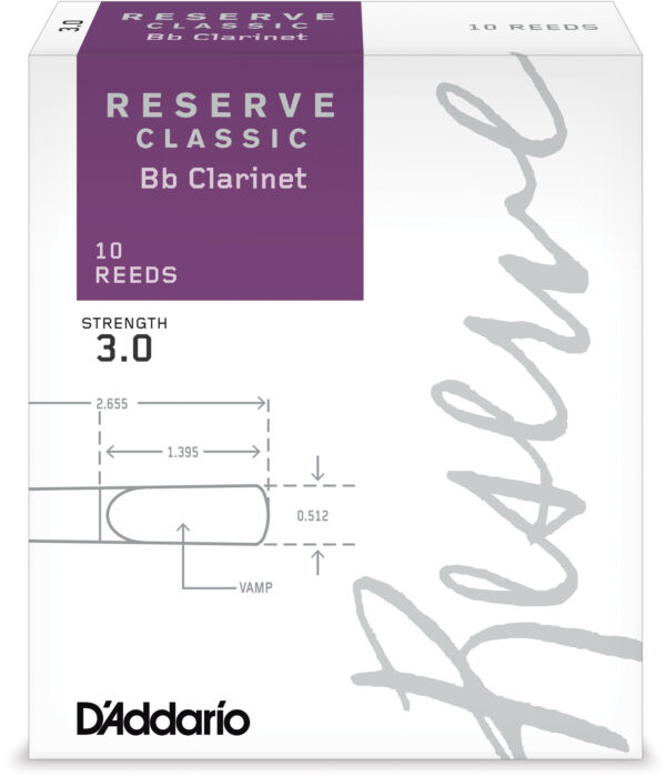 dct1030 Clarinet Bflat Reserve Classic box 10 main