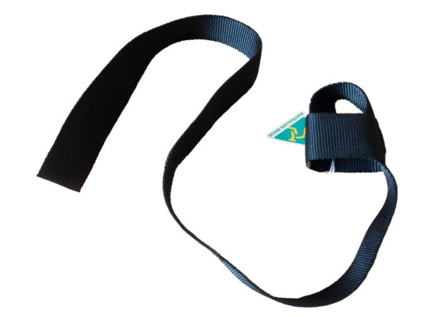 seat strap webbing on white background