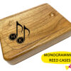 Monogram Chiarugi reed case music note monogram