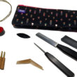 oboe reed making kit 5pc on white background 6x4 in