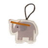 bag tag bassoon elephant