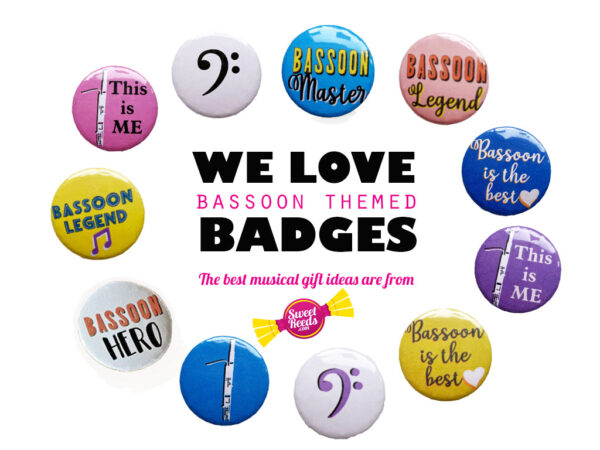 Bassoon badge promotion card