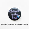 badge 7 Clarinet is the best black