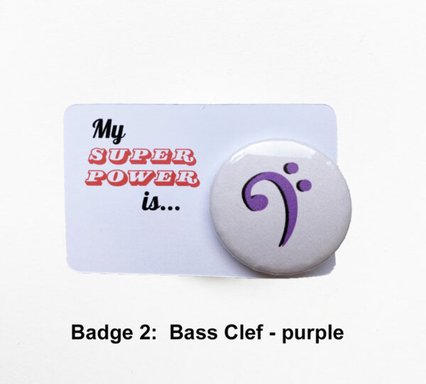 bassoon badge 2 on card