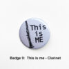 clarinet badge 89 This is me Clarinet