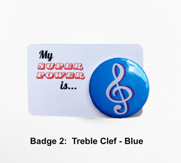 oboe badge 2 on card