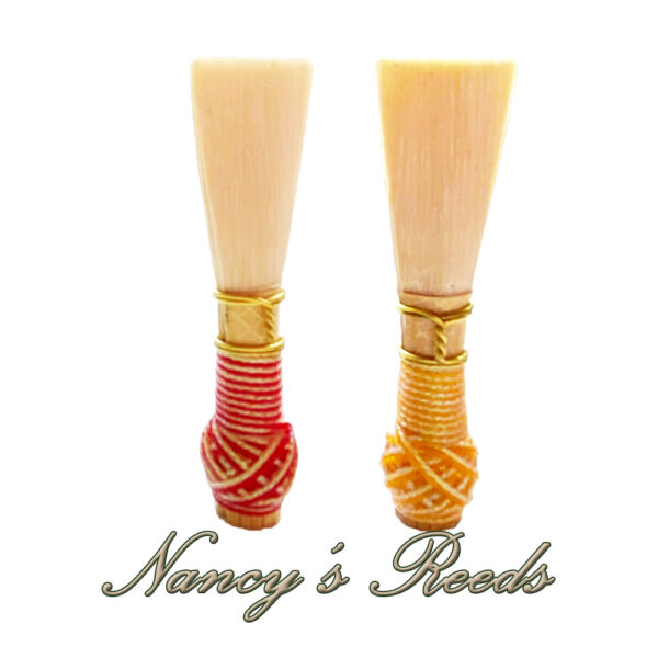 Nancy's Bassoon Reeds - 1A Shape, Variety Colour Bindings