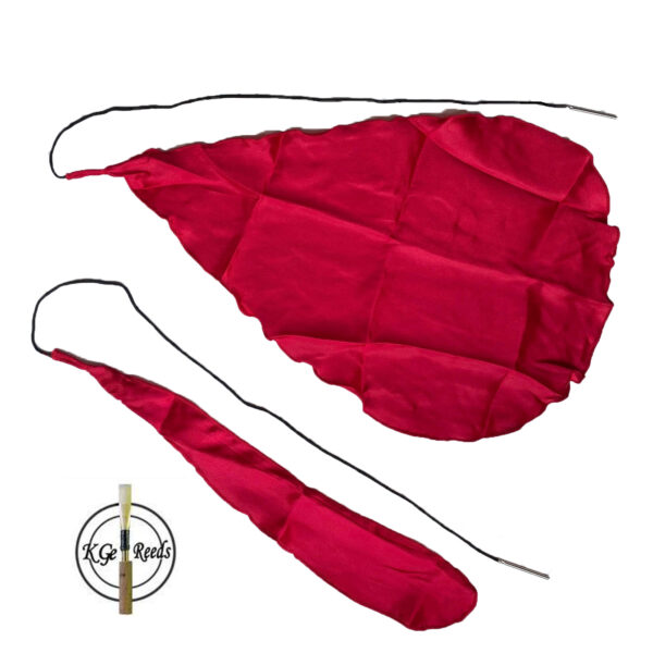 Two KGE brand oboe swabs for oboe