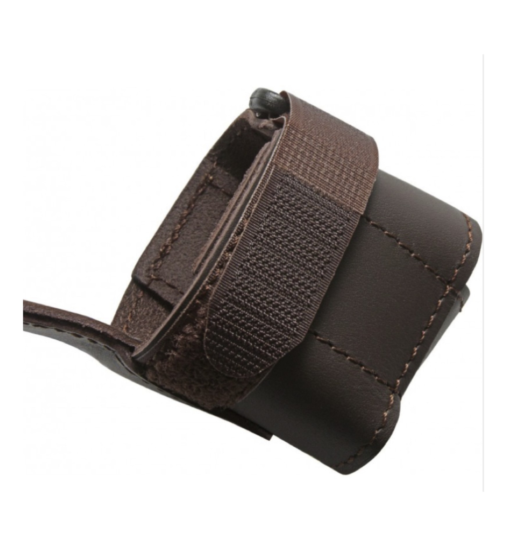 close up of the cup of the BG brand bassoon seat strap