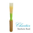 chartier plastic synthetic oboe reed on white background with logo