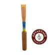 advantage cane long scrape oboe reed with Advantage double reeds logo